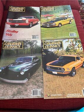 4 x Canadian Classics Magazine Feb -May 2003